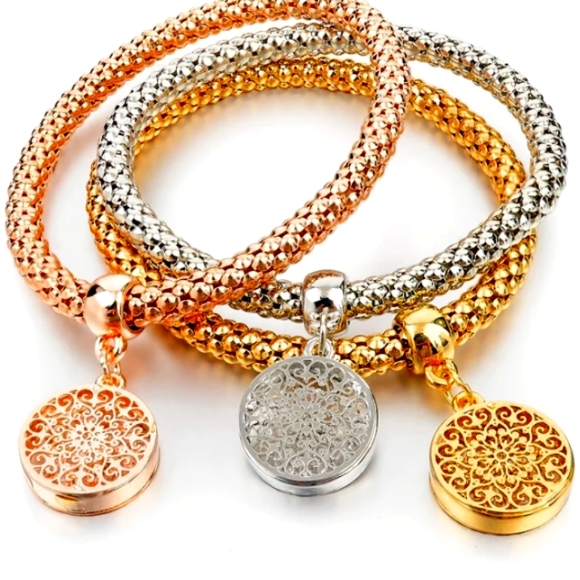 Tree of Life Bracelet Trio - Picture 2 of 3